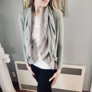 Gray Anthro Shrug - Left Coast Sz S